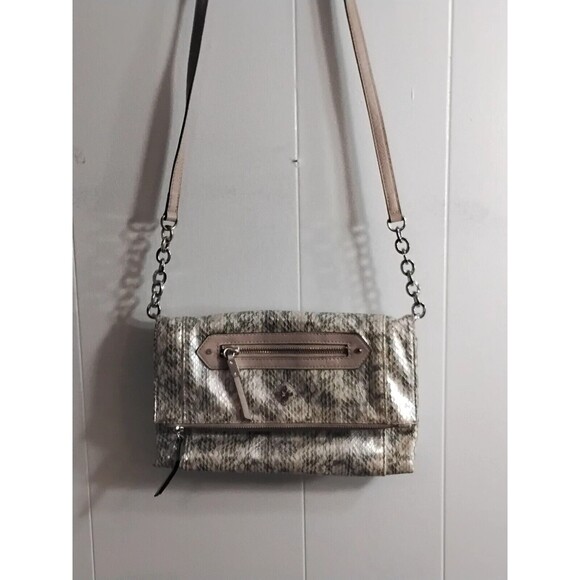 Vera Simply Vera Metalic Snake Skin Crossbody Bag - Picture 1 of 5